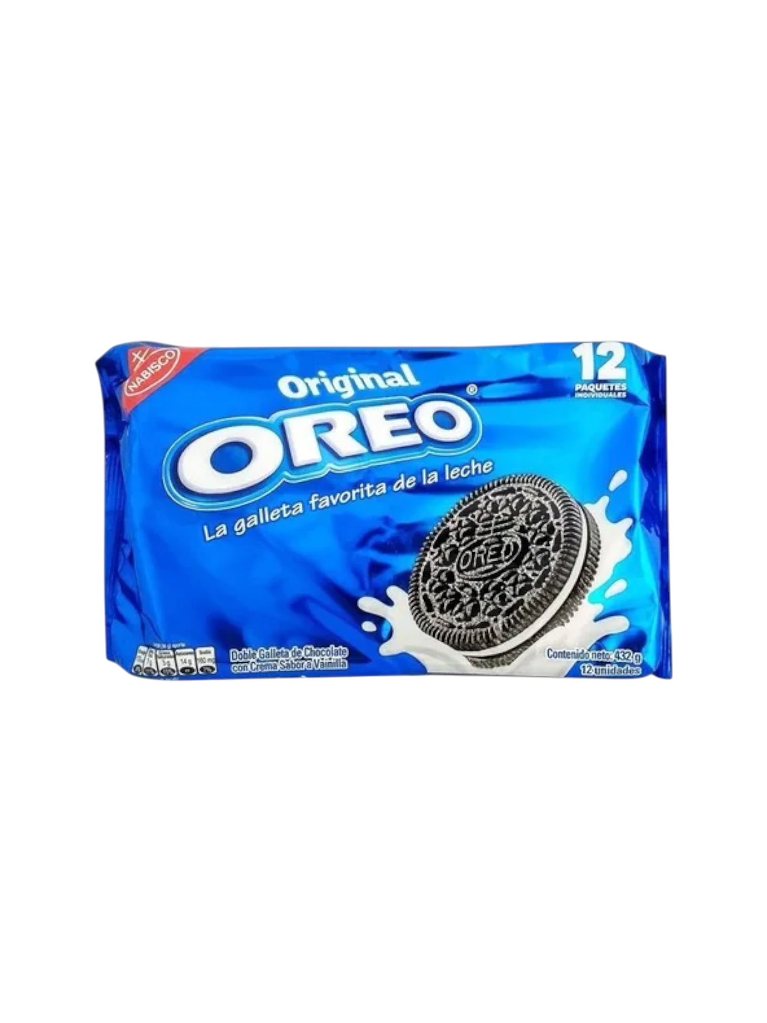 OREO VAINILLA X12 UNIDADES