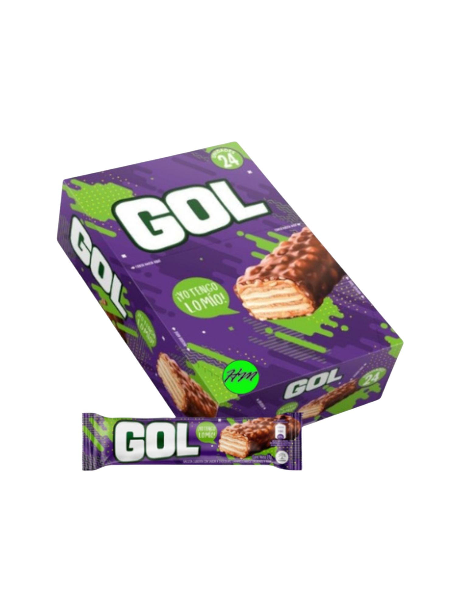 GOL CHOCOLATINA CAJA X24 UNIDADES