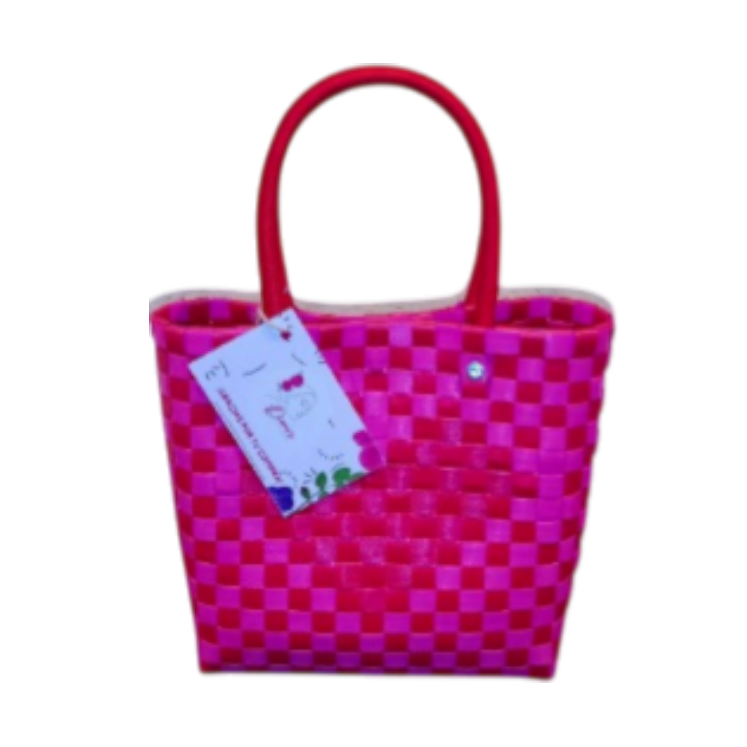 BOLSO PEQUEÑO CON CUADROS