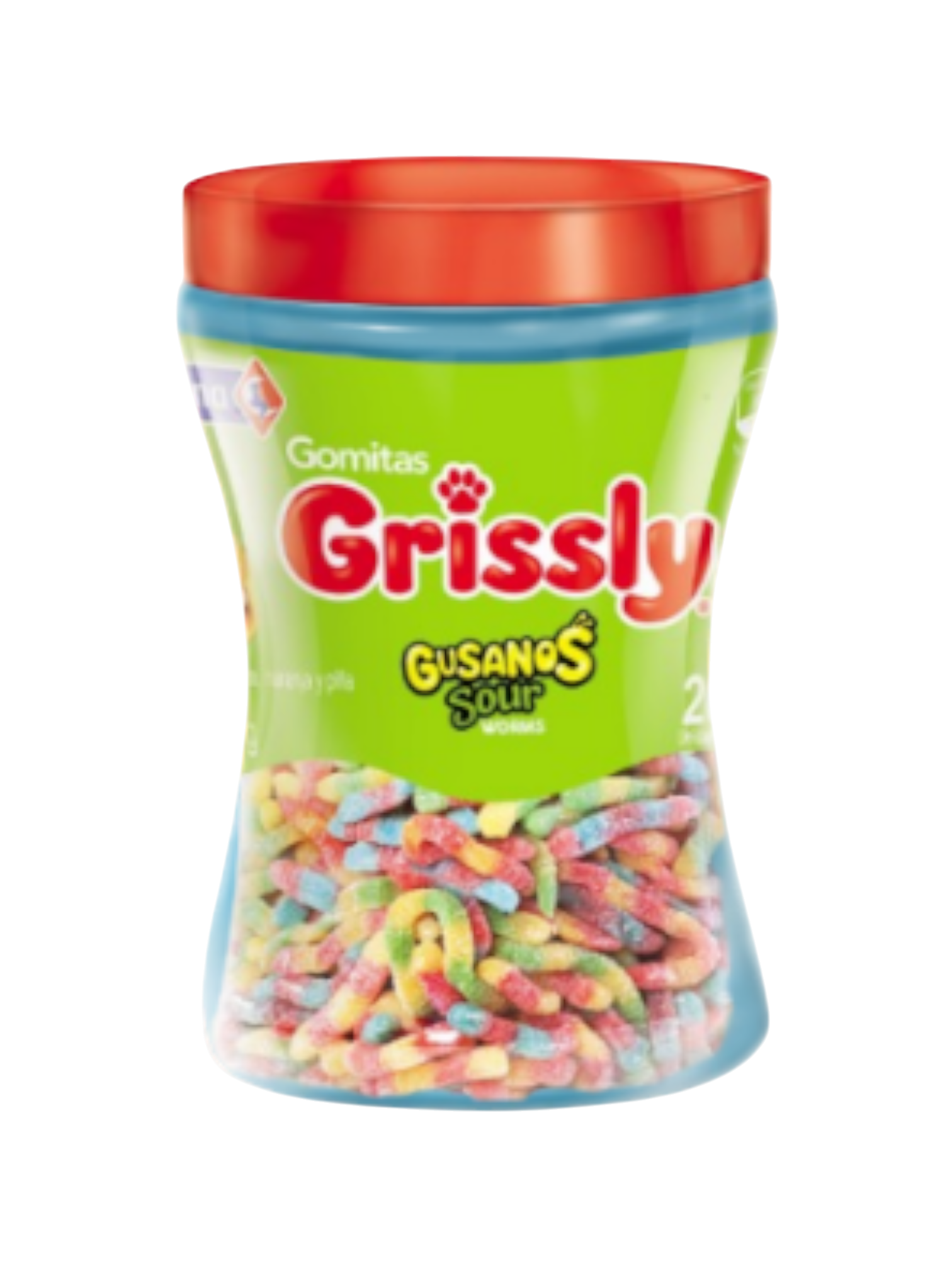 GRISSLY GUSANOS POTE X200 UNIDADES