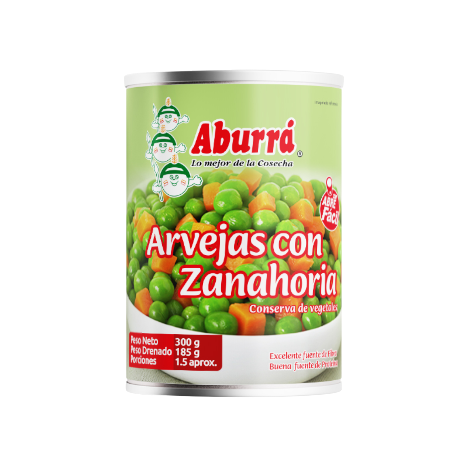 ARVEJA CON ZANAHORIA 300G