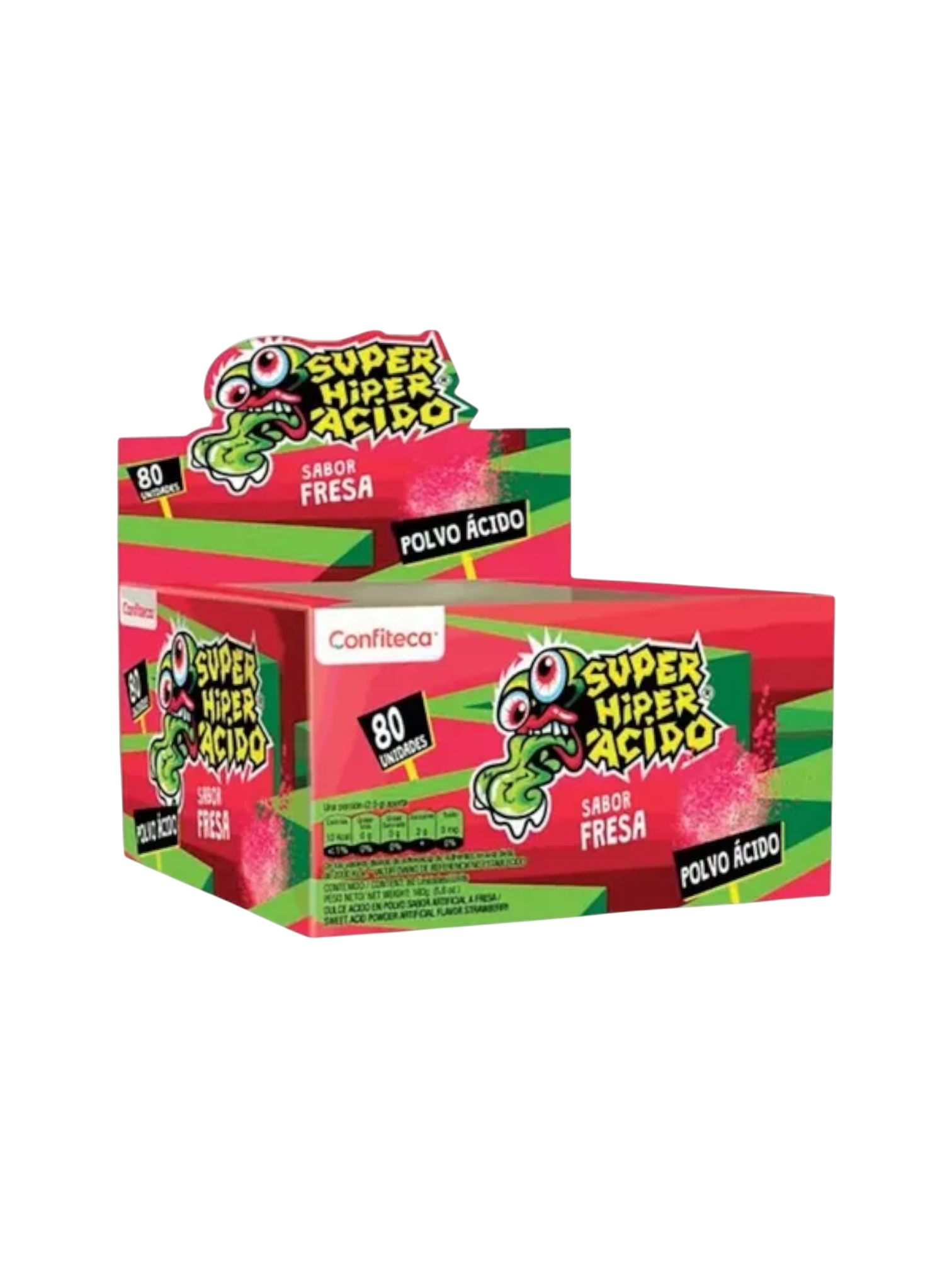 SUPERHIPERÁCIDO POLVO X80 UNIDADES