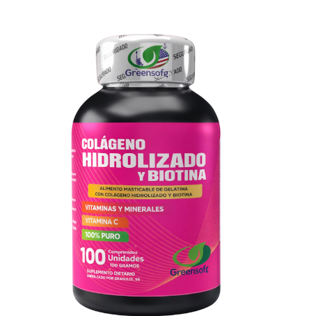 COLAGENO HIDROLIZADO Y BIOTINA