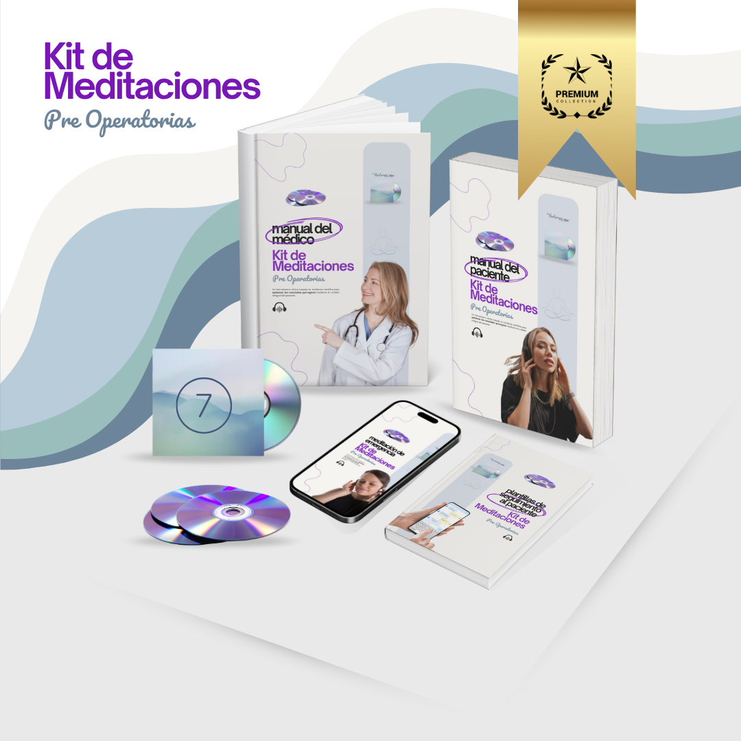 Kit de Meditaciones Premium Personalizado Pre Operatorias