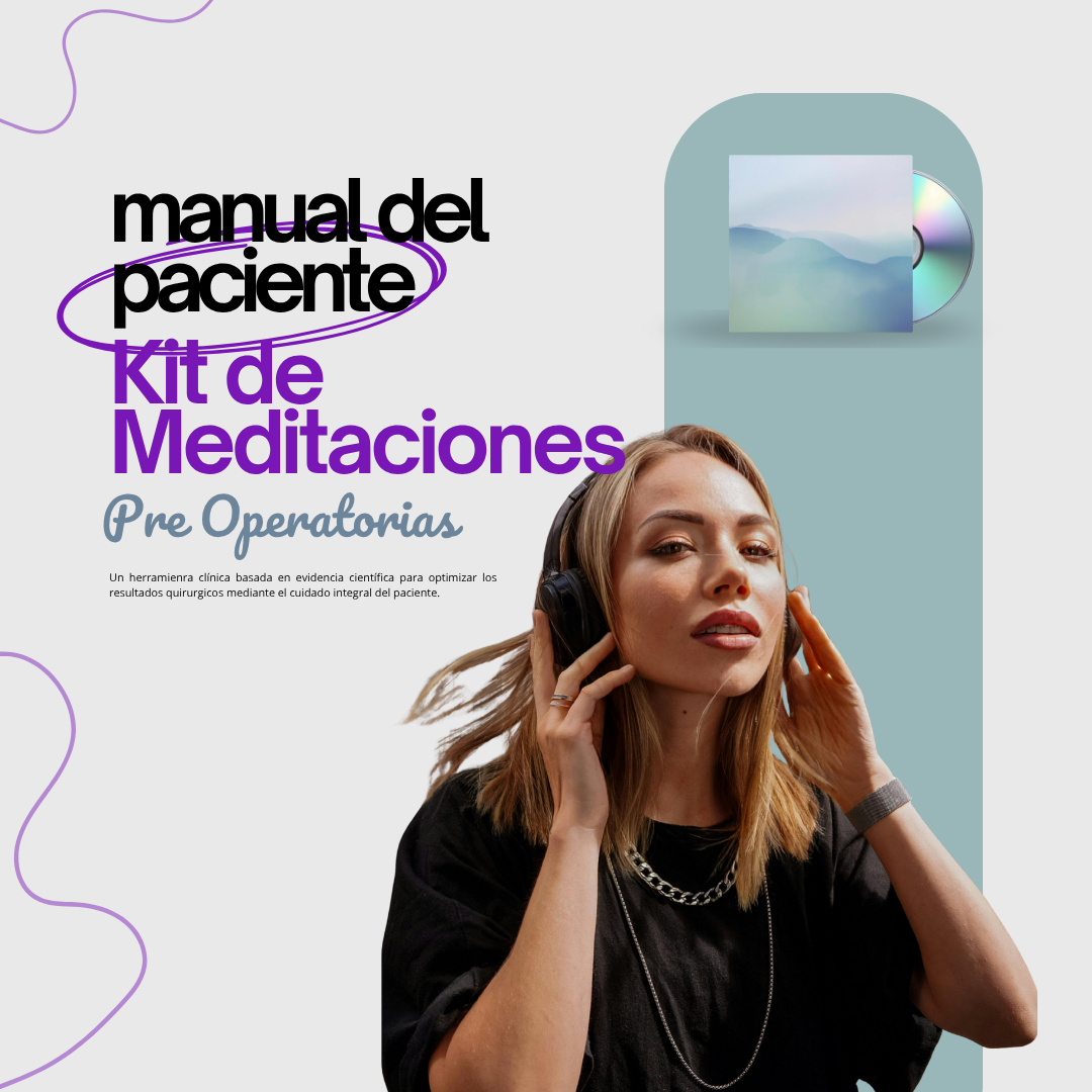 Kit de Meditaciones Premium Personalizado Pre Operatorias 