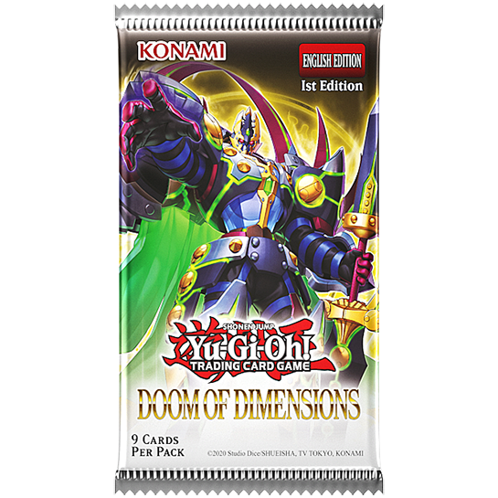 Doom of Dimensions Booster Pack Yu-Gi-Oh