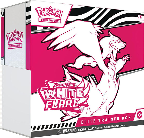White Flare Pokemon Center ETB
