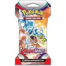 Scarlet & Violet sleeved booster pack