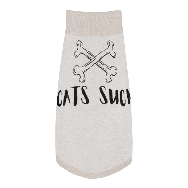 Knitted pet sweater