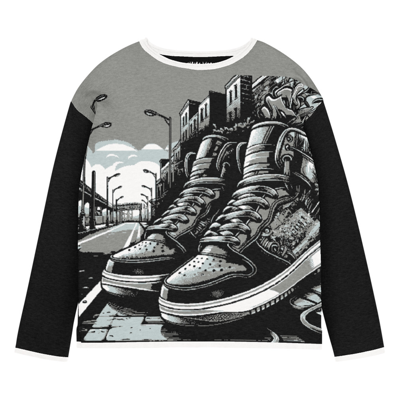 Women’s straight bottom knitted sweater