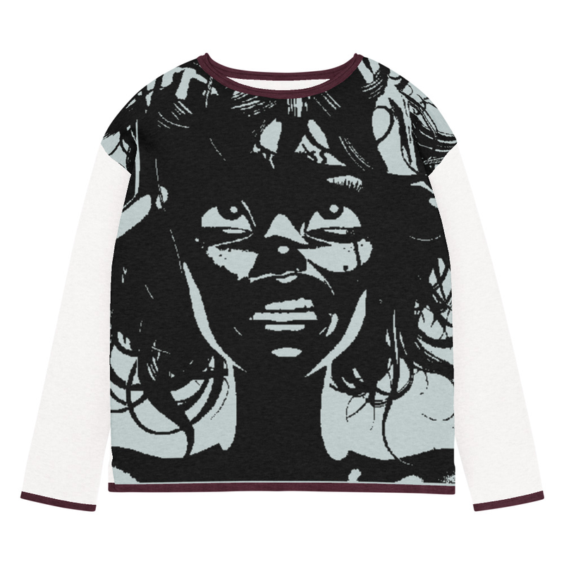 Women’s straight bottom knitted sweater