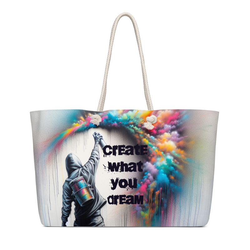 Oversized weekender bag