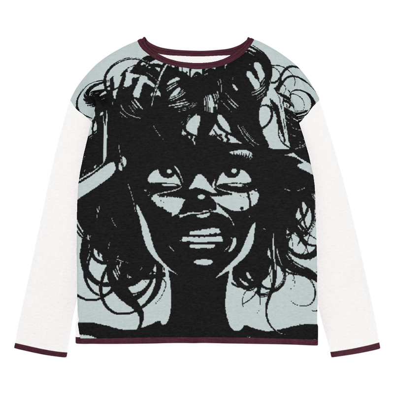 Women’s straight bottom knitted sweater