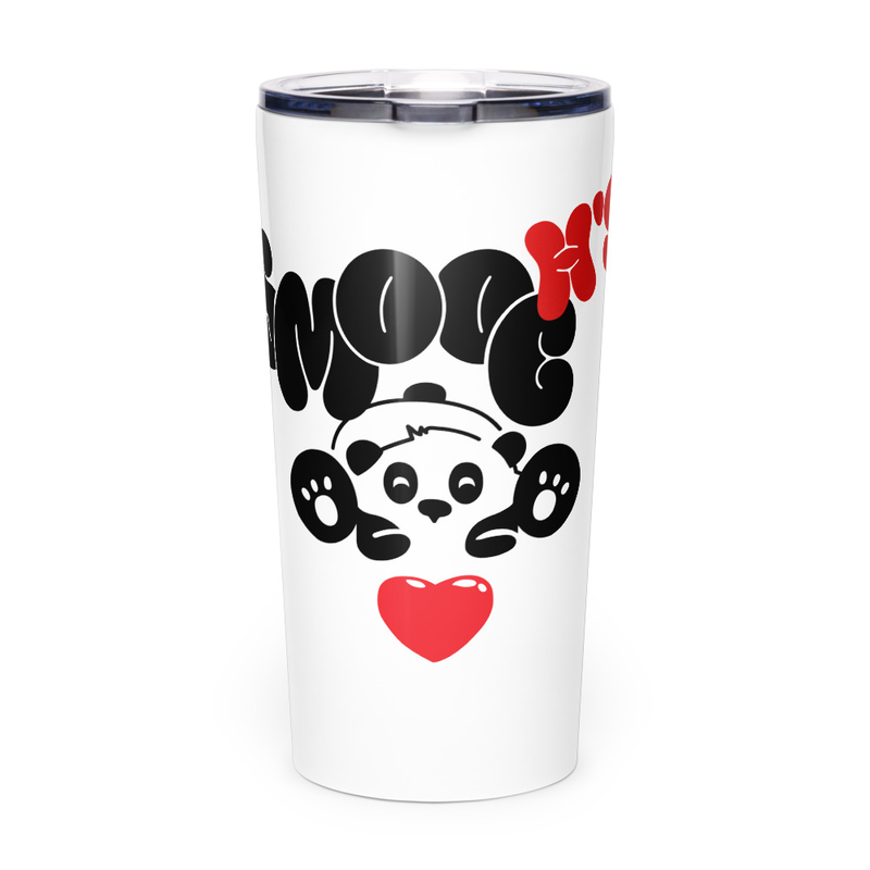 Tapered stainless steel tumbler