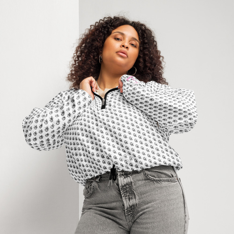 Women’s cropped windbreaker