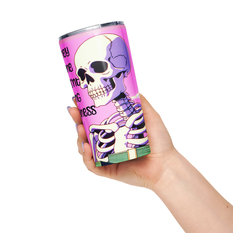 Tapered stainless steel tumbler