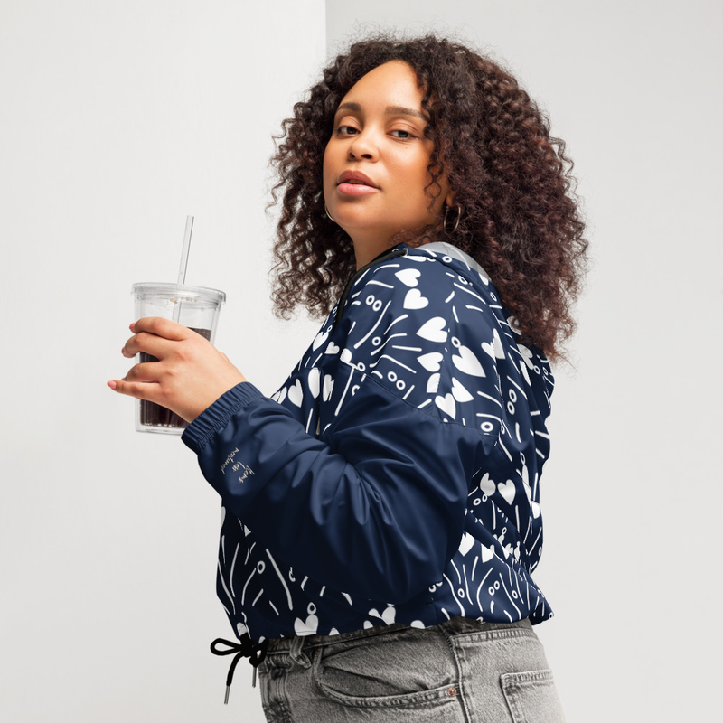 Women’s cropped windbreaker