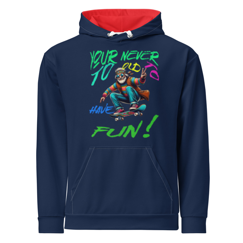 Unisex cotton hoodie