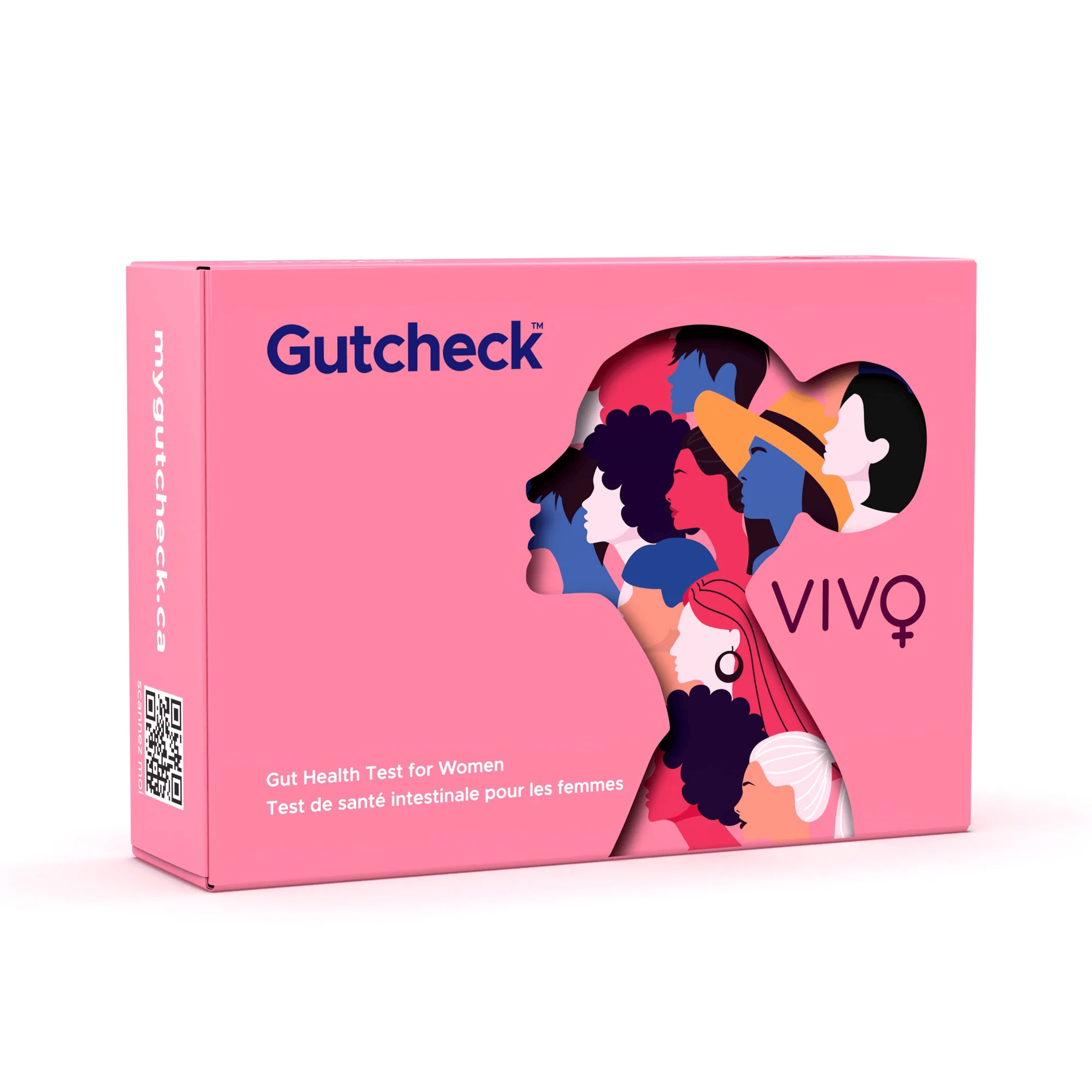 Gutcheck Vivo DNA Gut Microbiome + Hormone Testing for Women