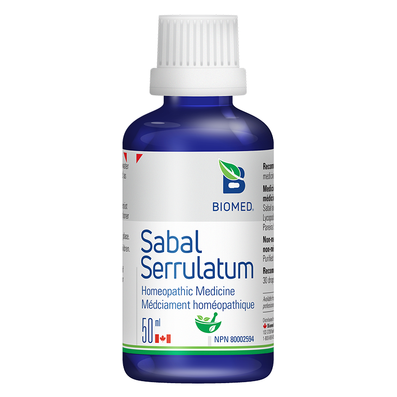 Biomed Sabal Serrulatum Homeopathic Medicine Prostate