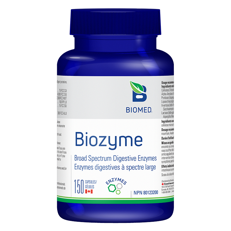 Biozyme Broad Spectrum Digestive Enzymes 150caps