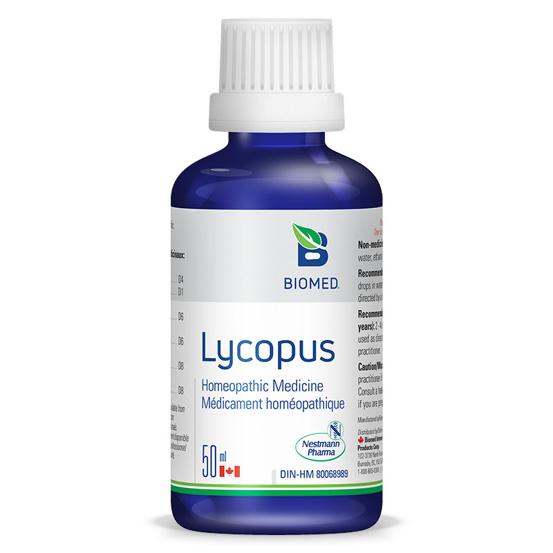 Biomed Lycopus Homeopathic Medicine Thyroid