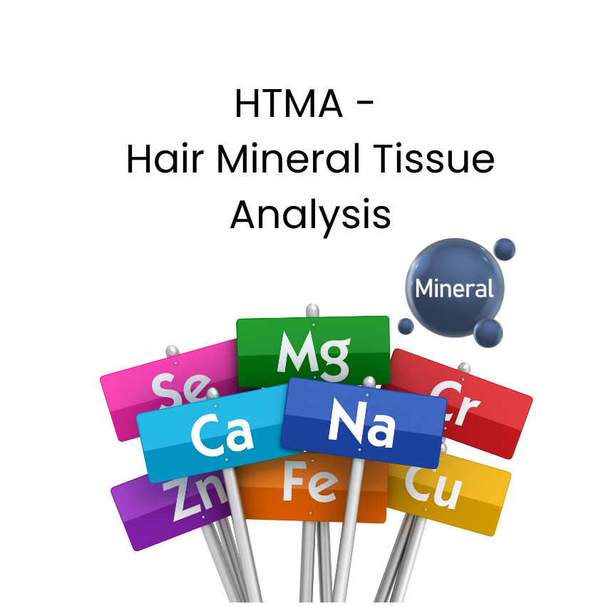 HMTA (Hair Mineral Tissue Analysis) Minerals & Toxicities Test Kit  + 60min Consultation 