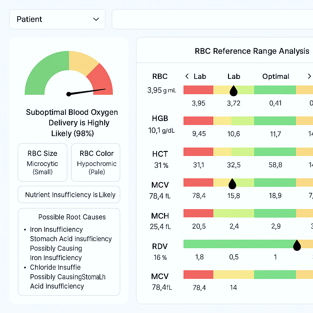 AIMLabs Bioindividual Blood Lab Analysis 