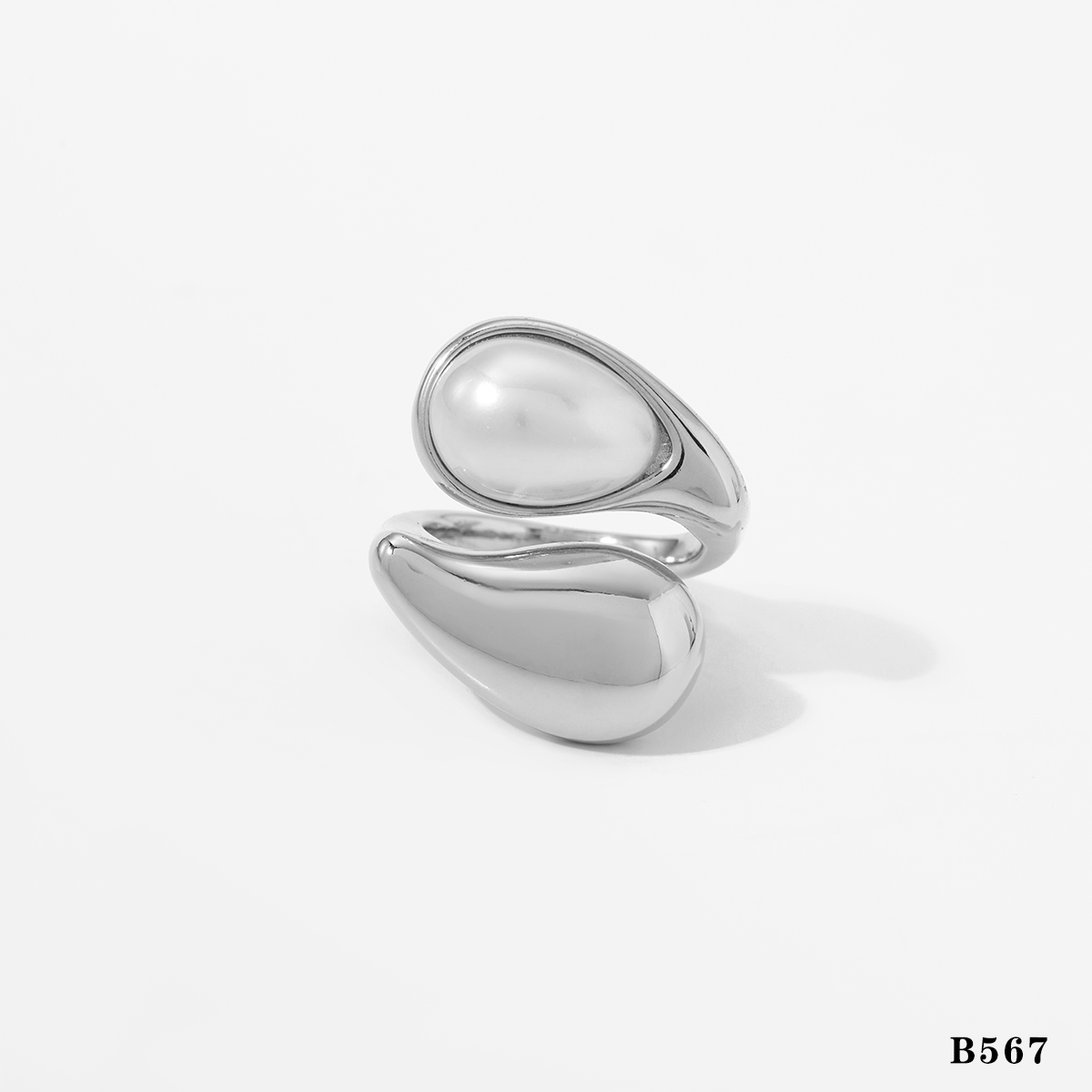 ANILLO Anillo de perlas de plata B567