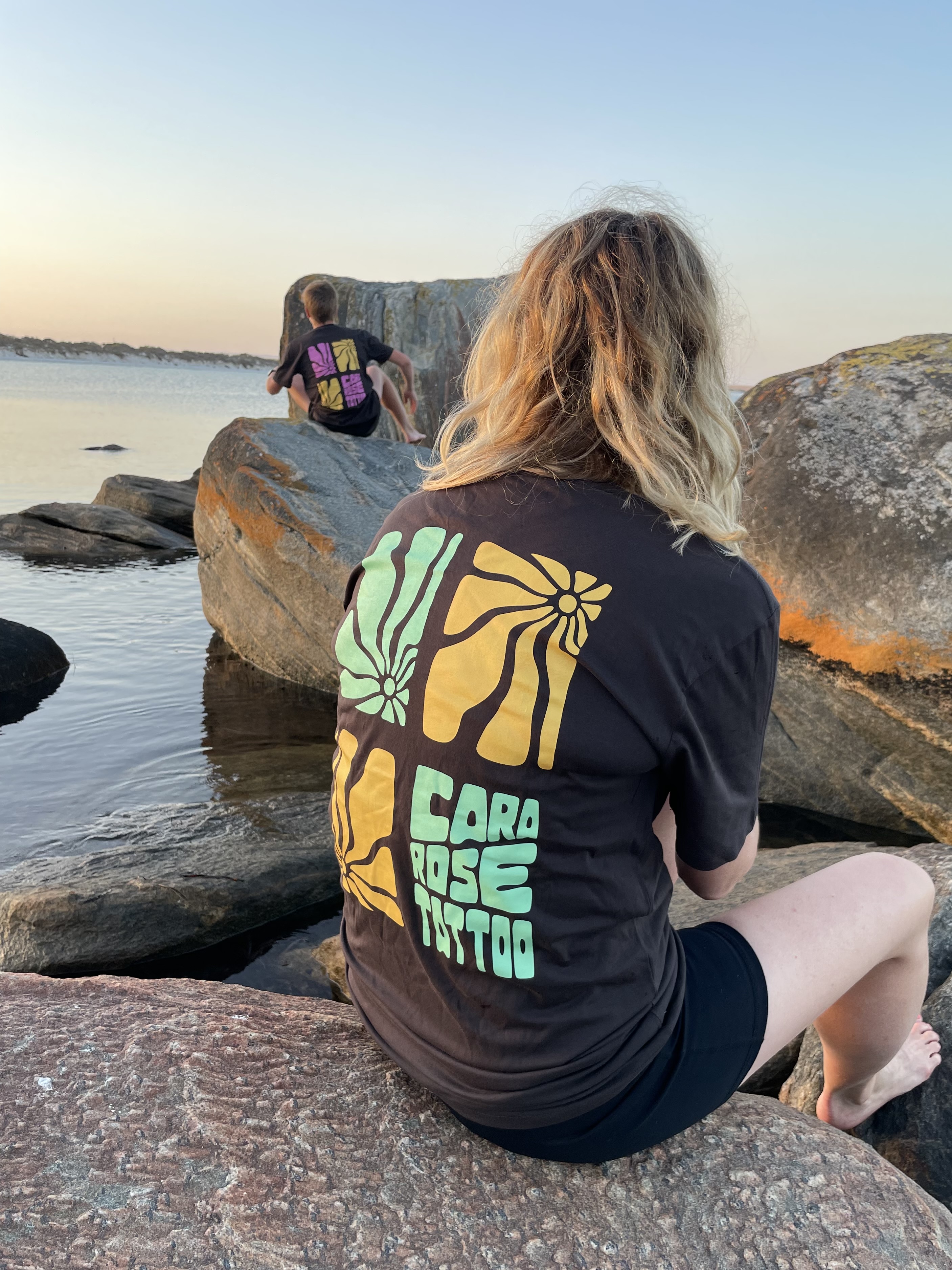 CRT - Green and Gold on Coal