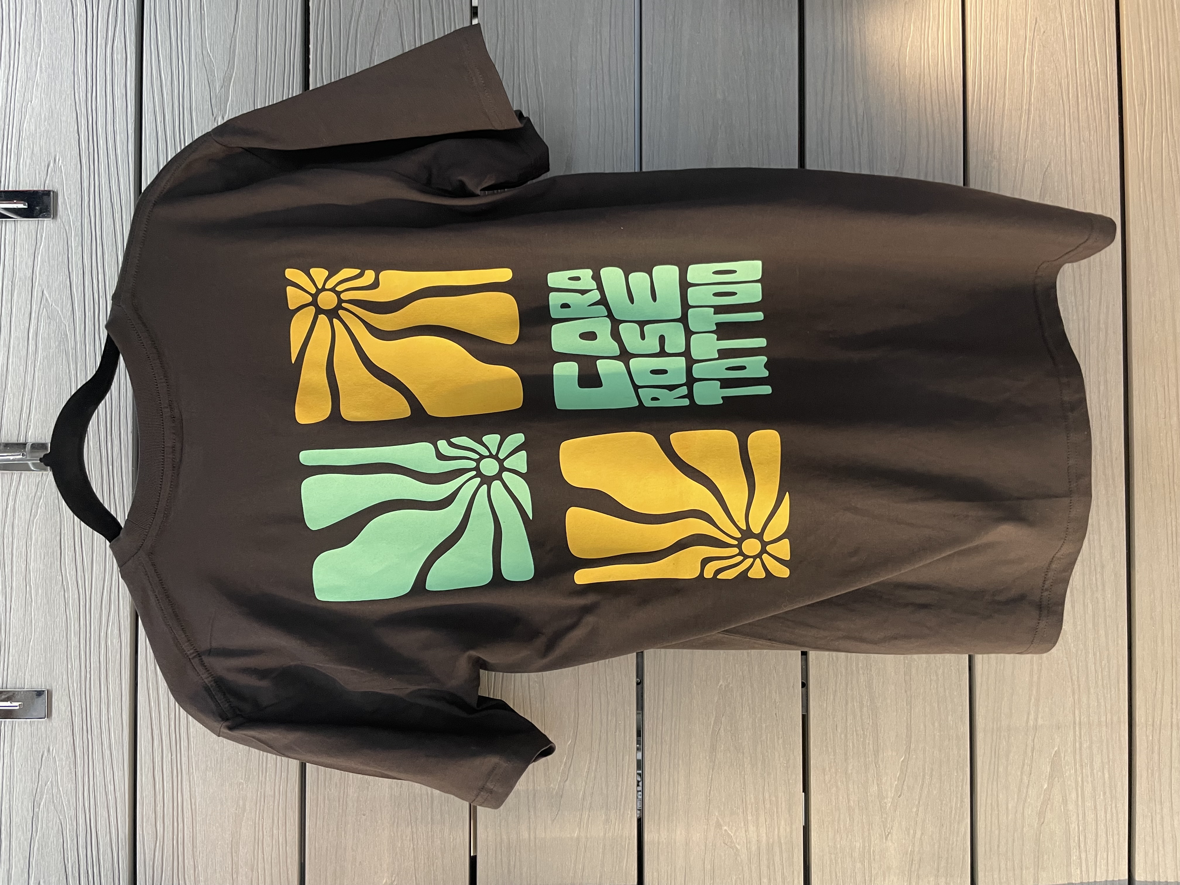 CRT - Green and Gold on Coal