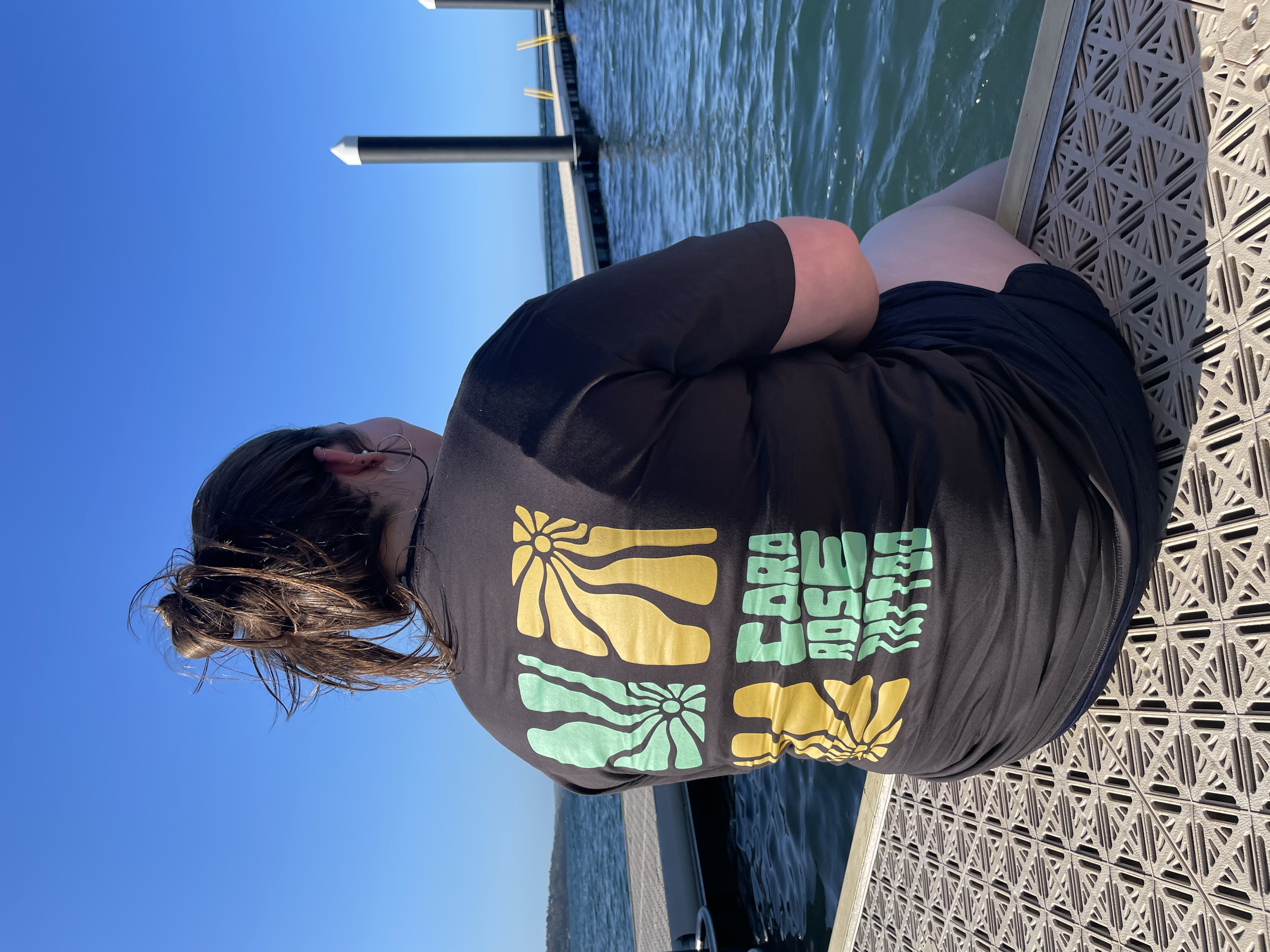 CRT - Green and Gold on Coal