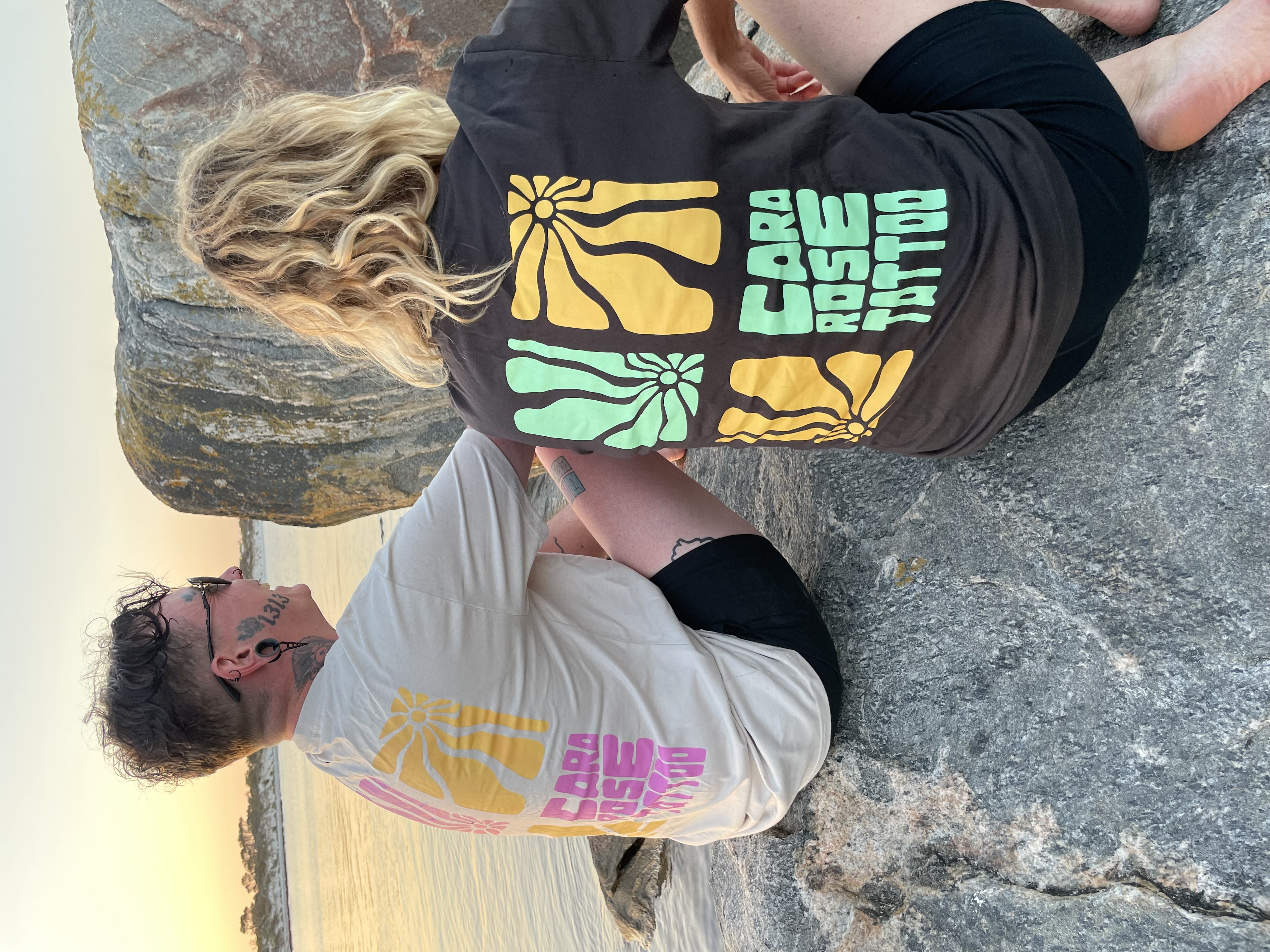 CRT - Green and Gold on Coal