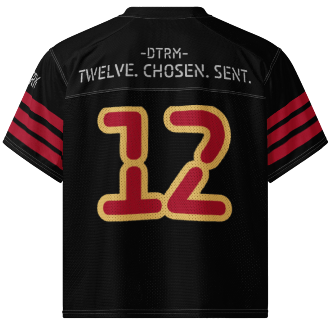DTRM 12 Strong Boxy Football Jersey