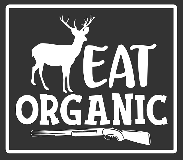 Eat Organic Hunting Decal
