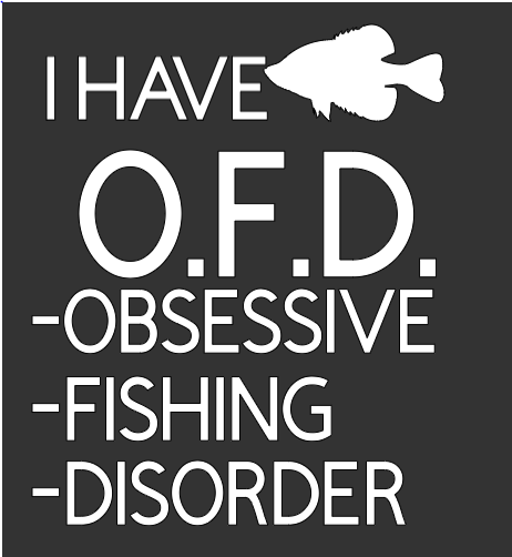 O.F.D. Fishing Decal
