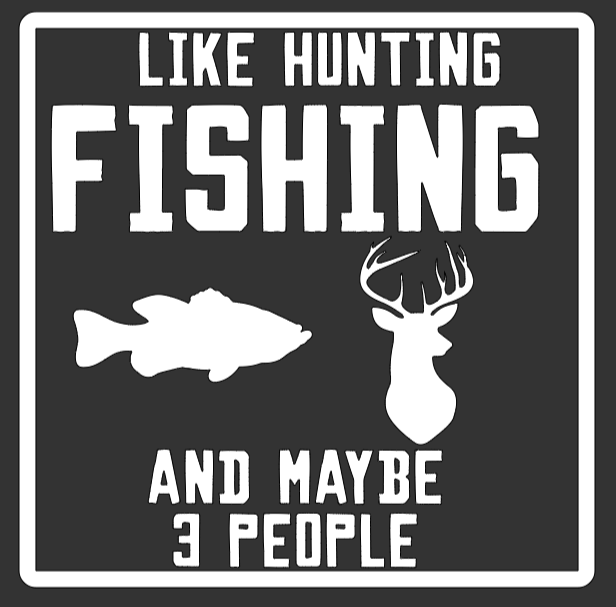 Hunting and Fishing Decal