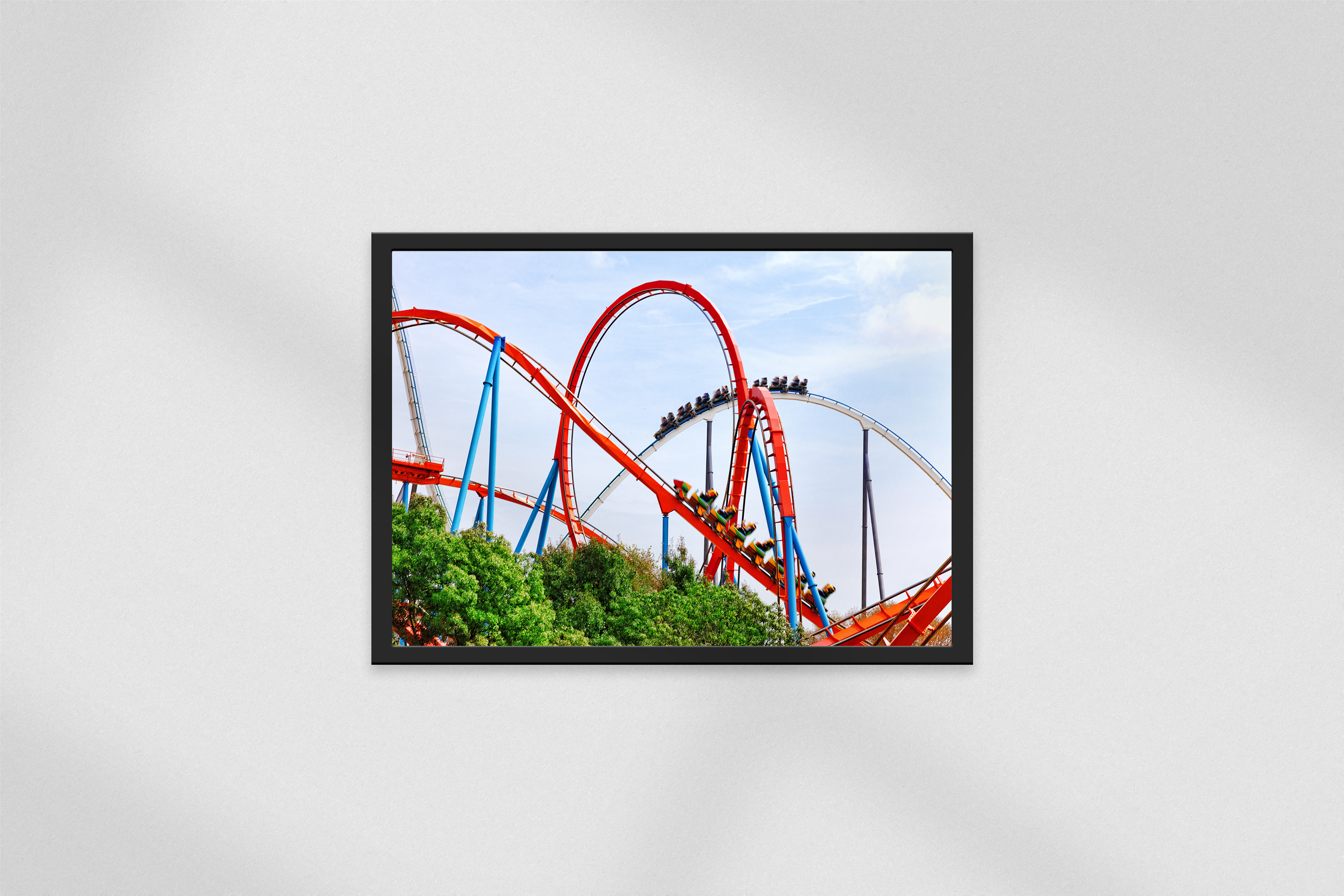 Dual Track - Coaster Fusion Wende Poster