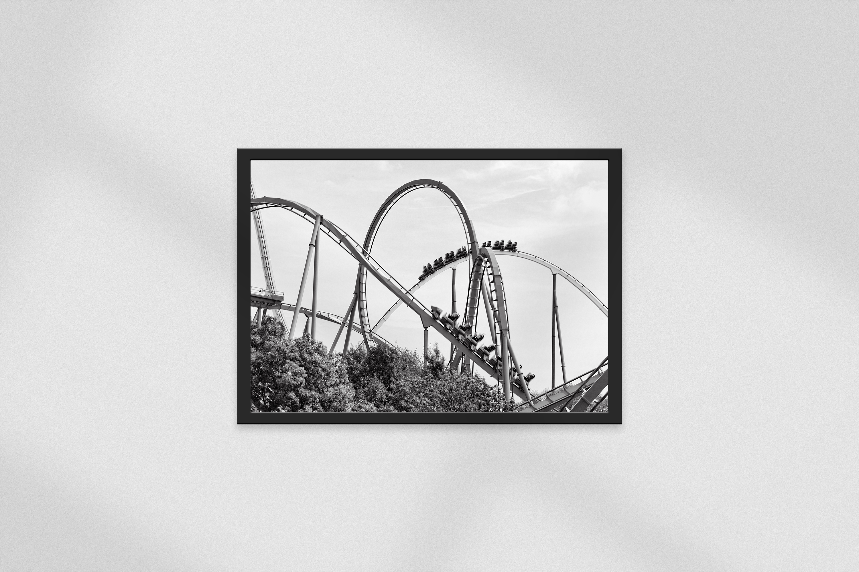 Dual Track - Coaster Fusion Wende Poster