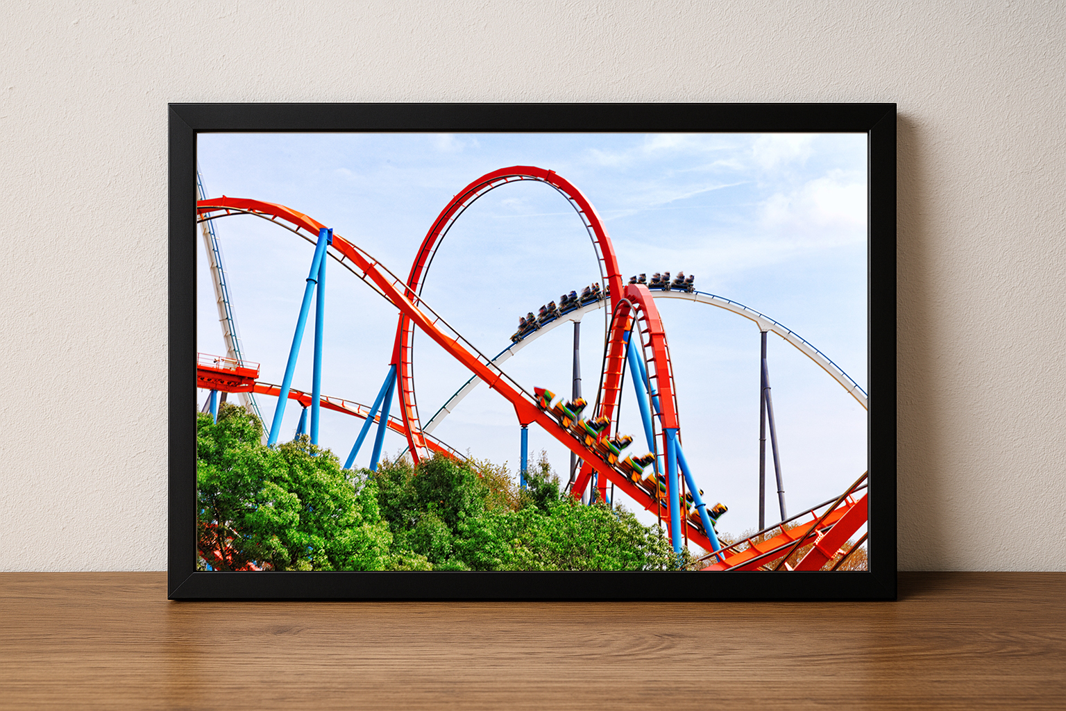 Dual Track - Coaster Fusion Wende Poster