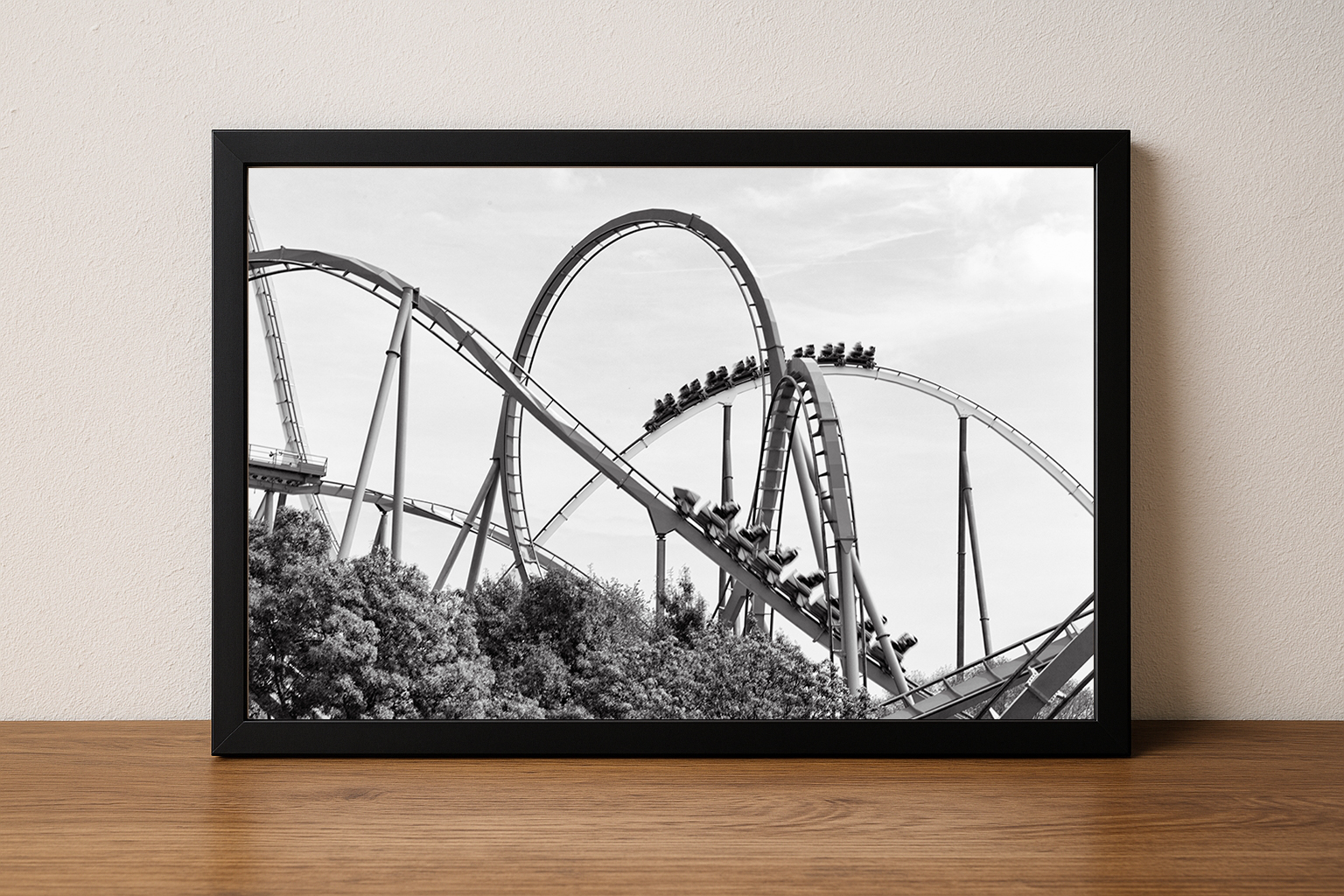 Dual Track - Coaster Fusion Wende Poster
