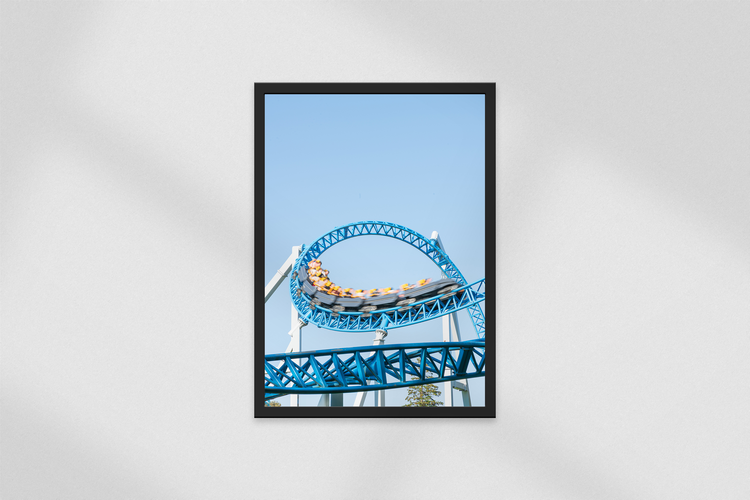 Blue Twist – Coaster Dynamics Wende Poster