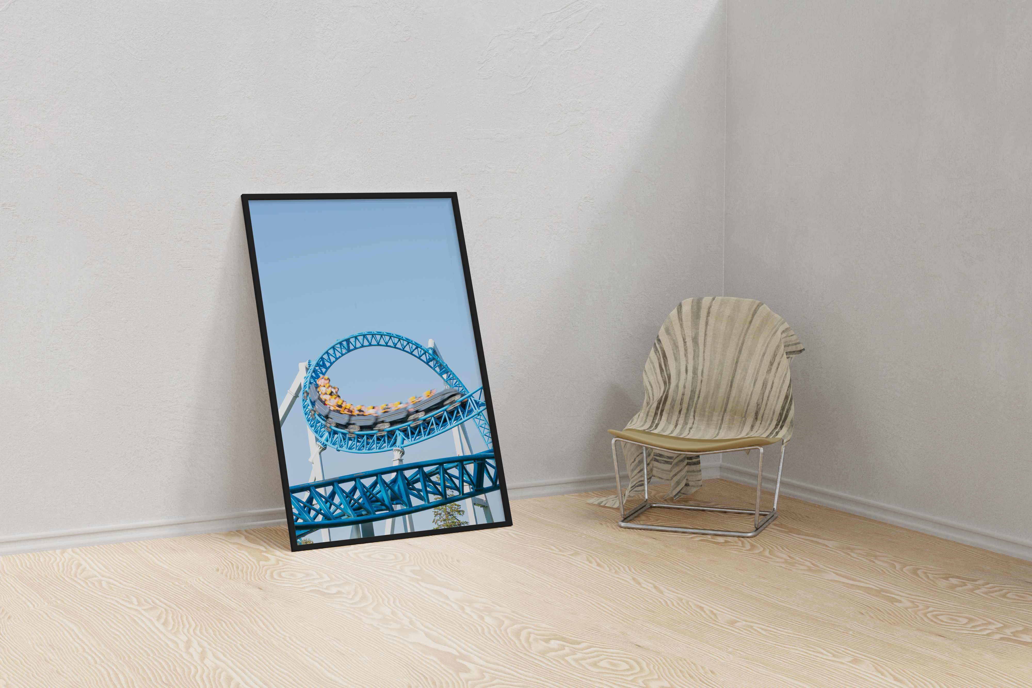 Blue Twist – Coaster Dynamics Wende Poster