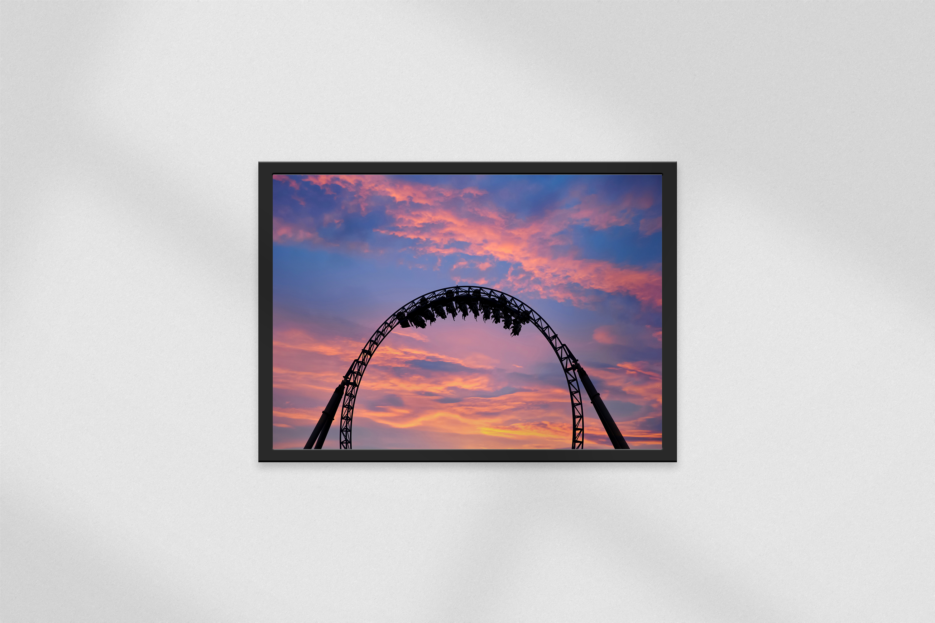 Sunset Loop – Twilight Coaster Wende Poster