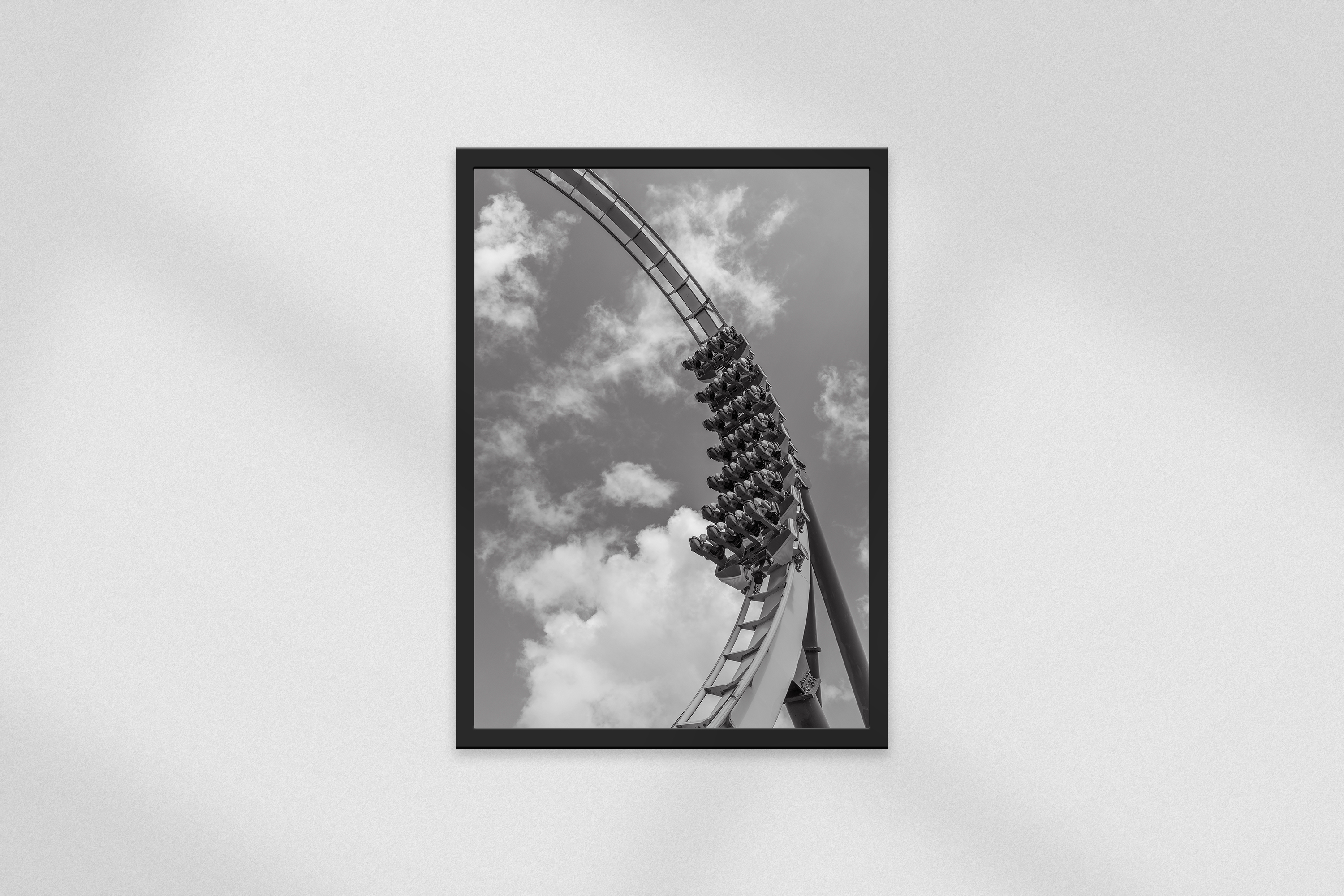 Yellow Loop – Adrenaline Coaster wende Poster