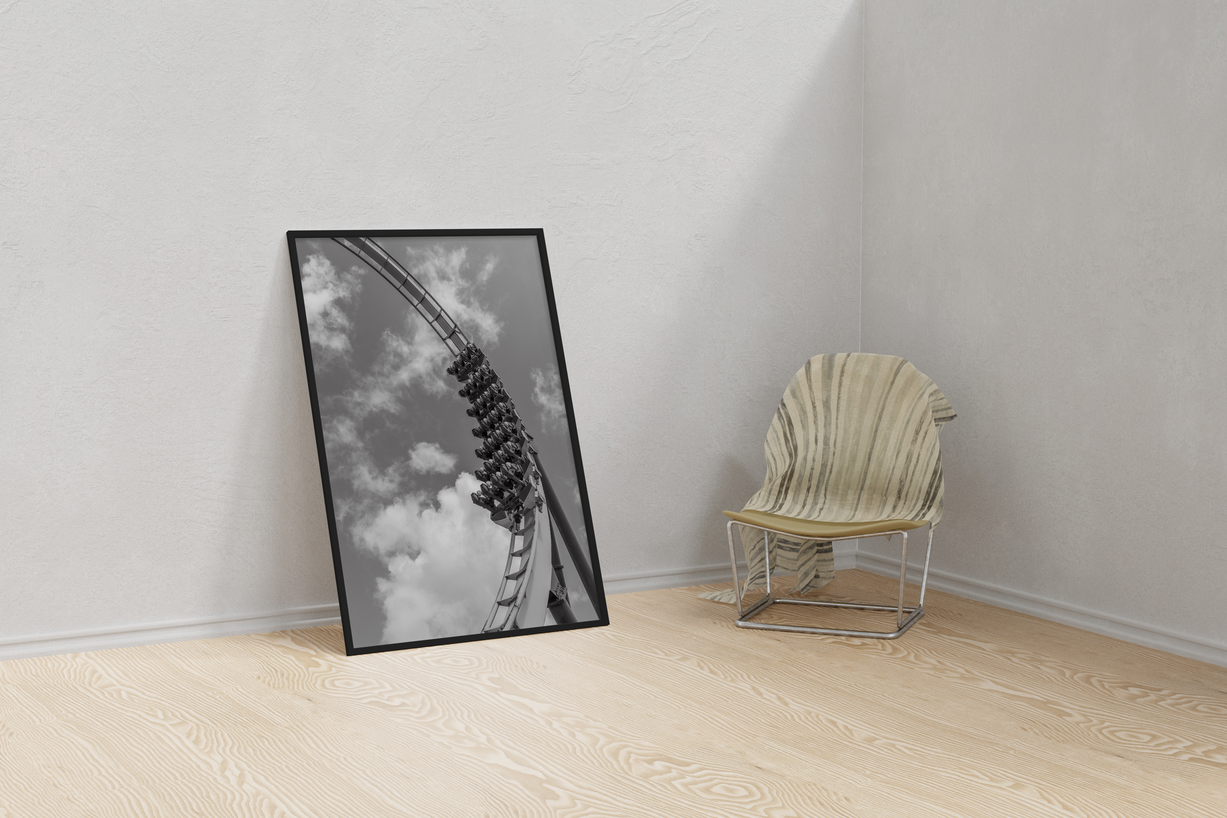 Yellow Loop – Adrenaline Coaster wende Poster