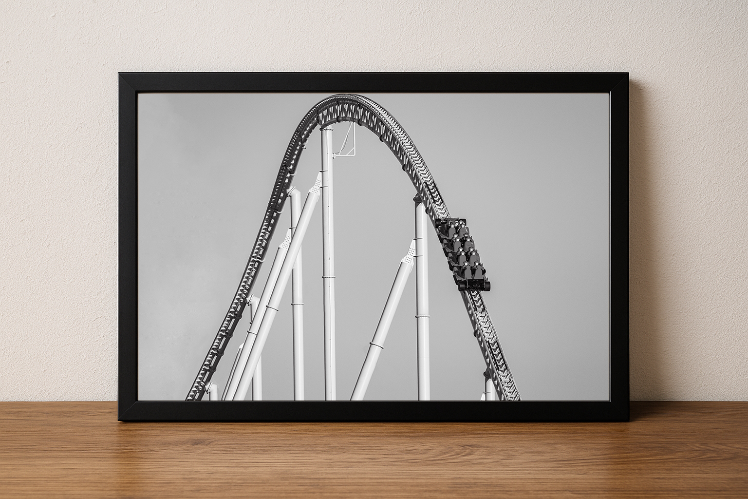 Red Racer - Formula Coaster Wede Poster