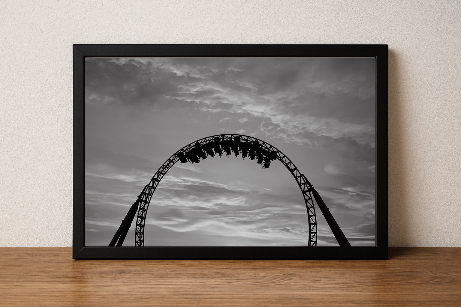 Sunset Loop – Twilight Coaster Wende Poster