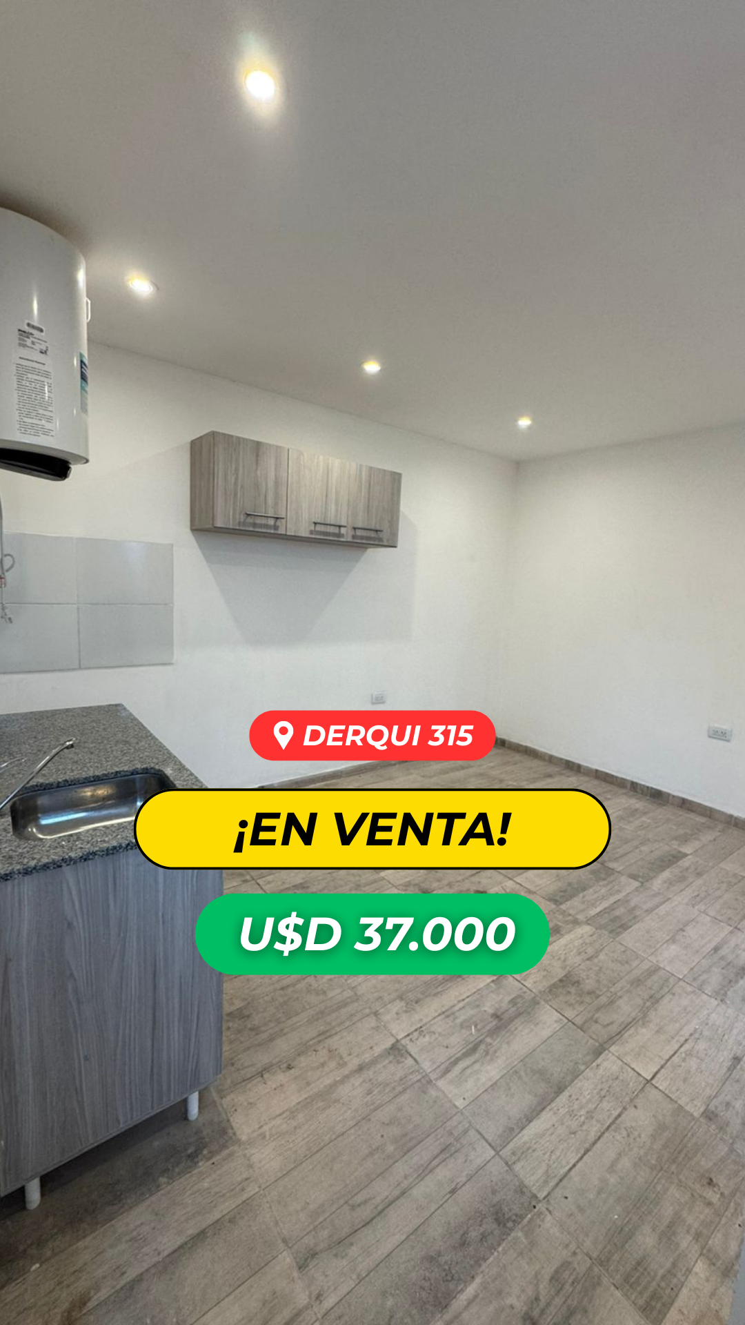 PH 1 ambiente con patio en Mar del Plata