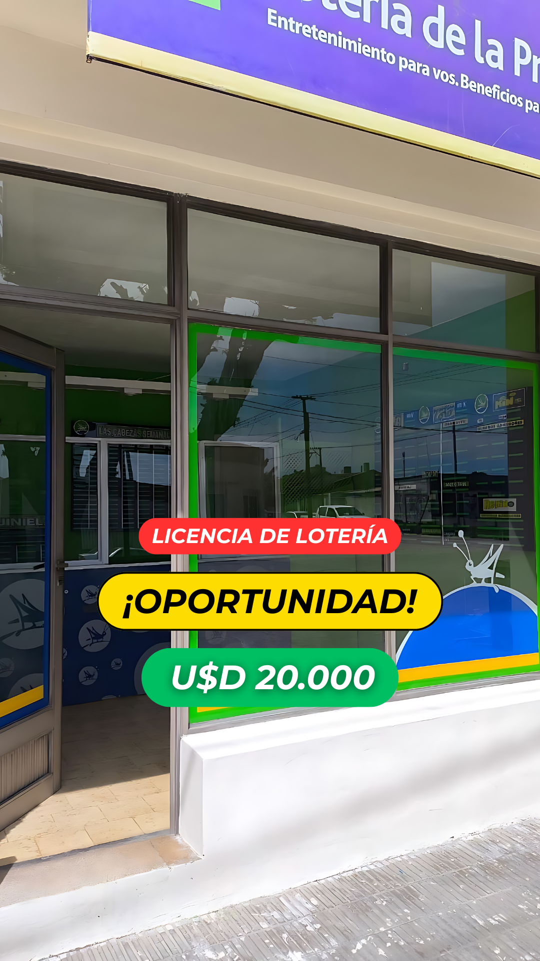 Licencia de Lotería en Venta